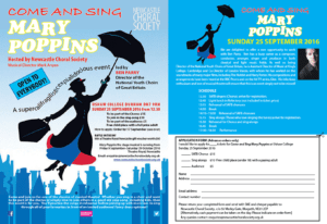 Mary Poppins Leaflet